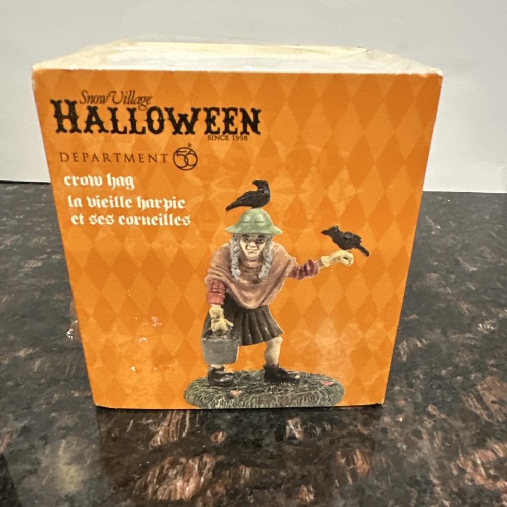 Dept 56 CROW HAG Halloween Village 6007792 Cackling Caravan BRAND NEW IN BOX